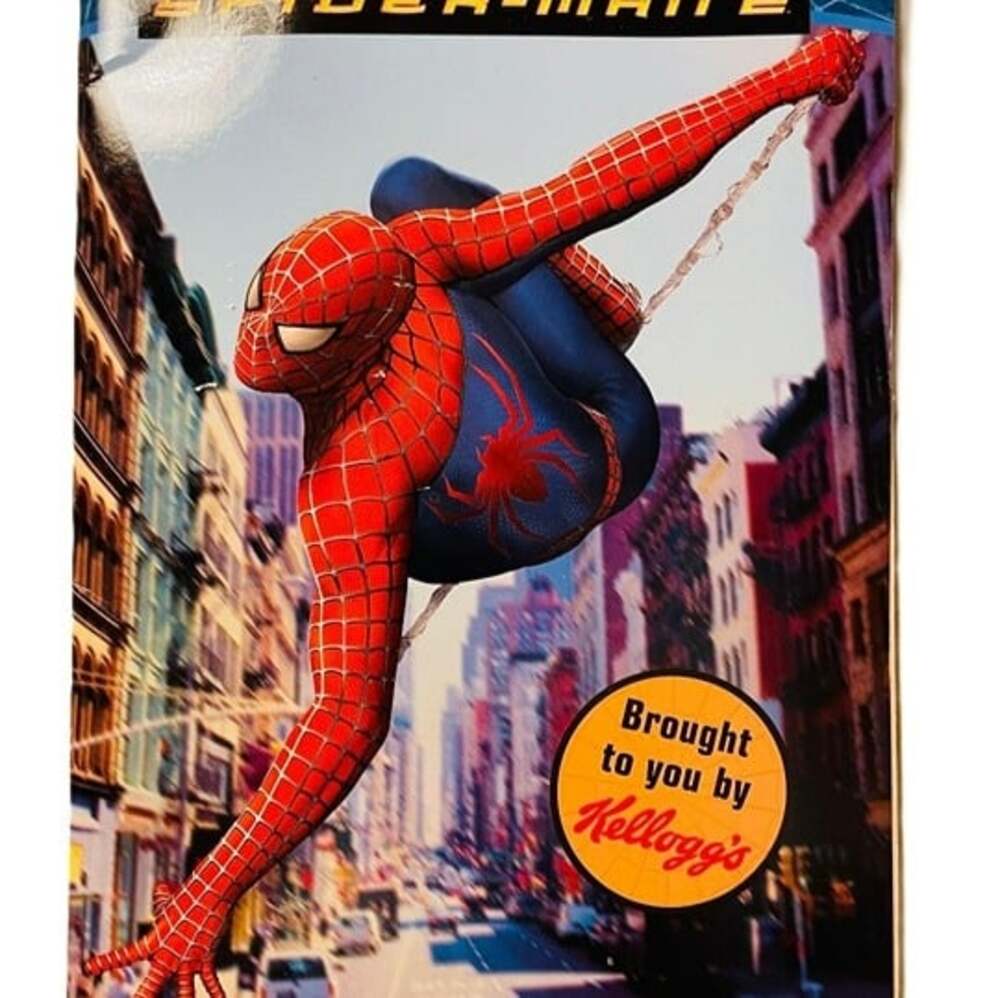 NEW Spider-Man 2 "Fearless Hero" Scholastic Activity Book 2004 Kellogg's Promo